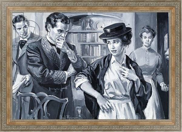 Постер Eliza Doolittle, from George Bernard Shaw's 'Pygmalion' с типом исполнения На холсте в раме в багетной раме 484.M48.310