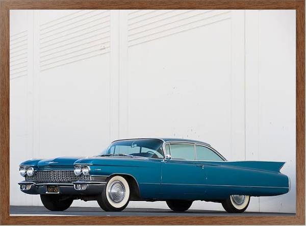 Постер Cadillac Sixty-Two Coupe '1960 с типом исполнения На холсте в раме в багетной раме 1727.4310