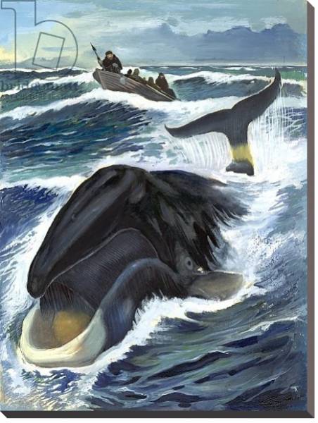 Постер Whaling с типом исполнения На холсте без рамы