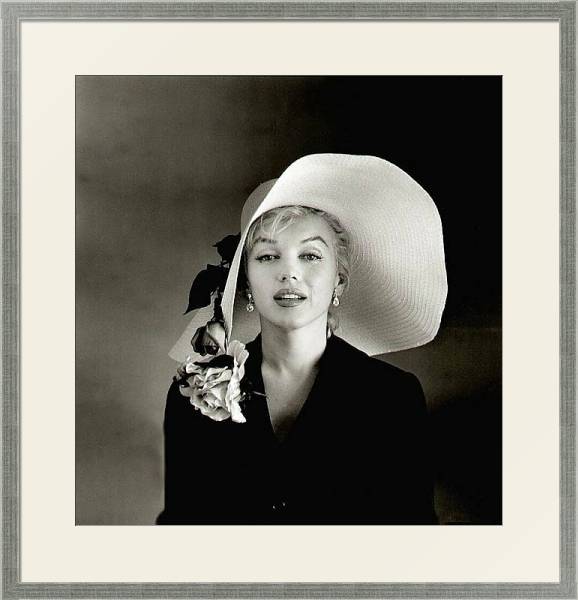 Постер Monroe, Marilyn 69 с типом исполнения Под стеклом в багетной раме 1727.2510