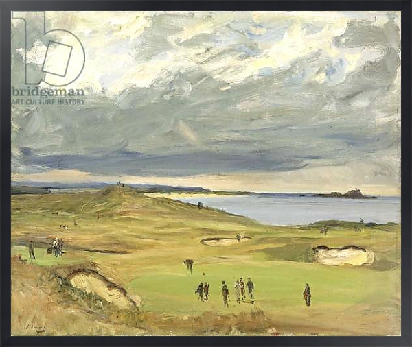 Постер The Golf Links, North Berwick, 1919 с типом исполнения На холсте в раме в багетной раме 1727.8010