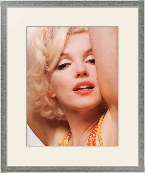 Постер Monroe, Marilyn 47 с типом исполнения Под стеклом в багетной раме 1727.2510
