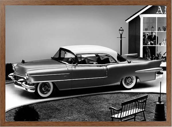 Постер Cadillac Eldorado Seville '1956 с типом исполнения На холсте в раме в багетной раме 1727.4310