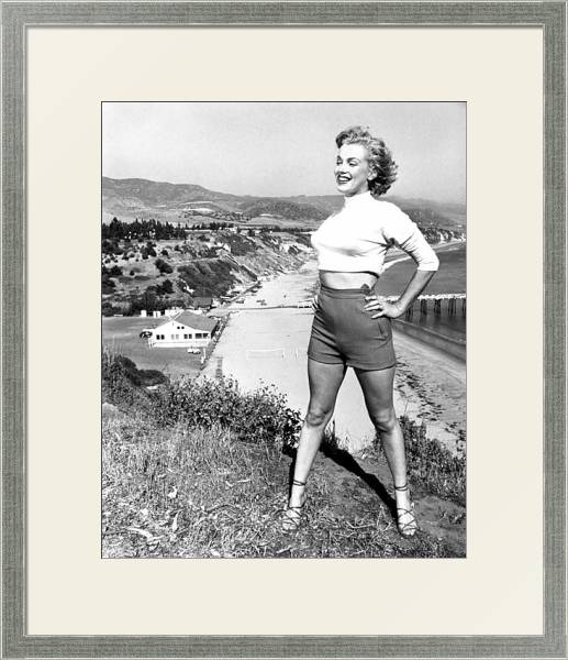 Постер Monroe, Marilyn 87 с типом исполнения Под стеклом в багетной раме 1727.2510