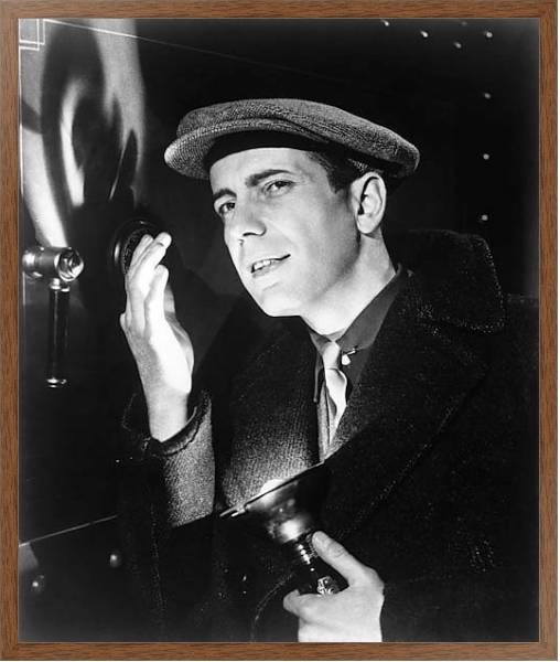 Постер Bogart, Humphrey (Amazing Dr. Clitterhouse, The) с типом исполнения На холсте в раме в багетной раме 1727.4310
