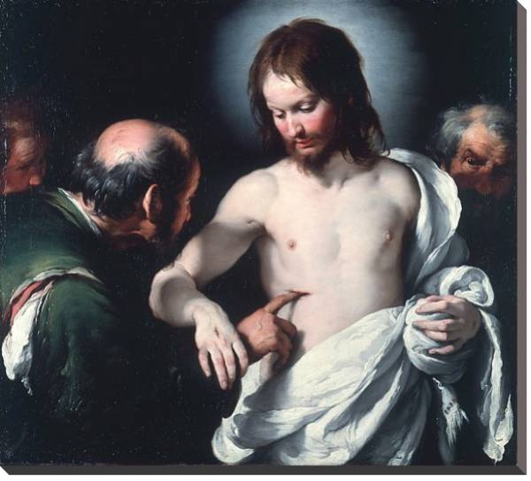 Постер Неверие Святого Томаса 2 с типом исполнения На холсте без рамы