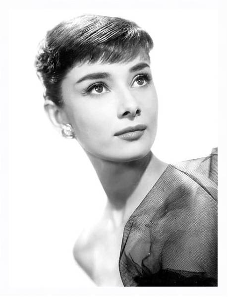 Постер Hepburn, Audrey 3 с типом исполнения На холсте в раме в багетной раме 221-03