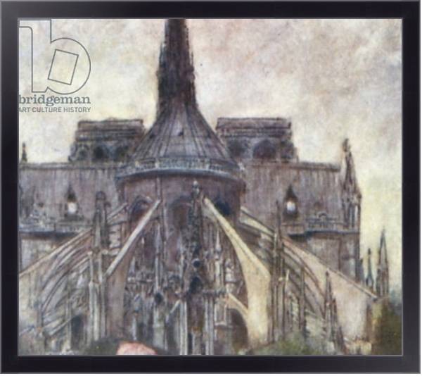 Постер Notre Dame с типом исполнения На холсте в раме в багетной раме 221-01