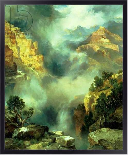 Постер Mist in the Canyon, 1914 с типом исполнения На холсте в раме в багетной раме 221-01