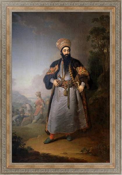 Постер Портрет Муртазы-Кули-хана с типом исполнения На холсте в раме в багетной раме 484.M48.310