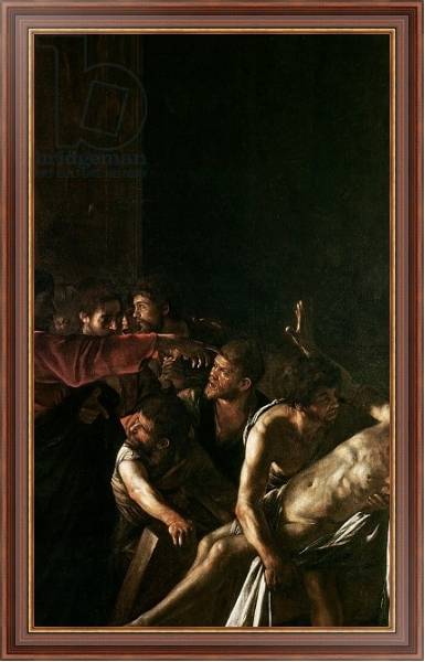 Постер Resurrection of Lazarus 2 с типом исполнения На холсте в раме в багетной раме 35-M719P-83