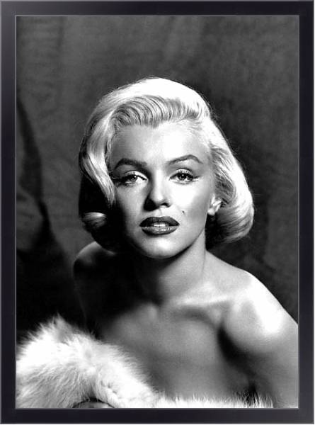 Постер Monroe, Marilyn 77 с типом исполнения На холсте в раме в багетной раме 221-01