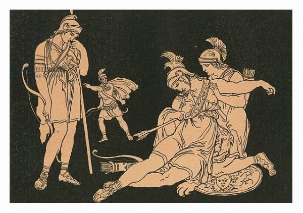 Постер The Death of Camilla с типом исполнения На холсте в раме в багетной раме 221-03