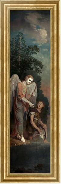 Постер Товий и архангел Рафаил с типом исполнения На холсте в раме в багетной раме NA033.1.051