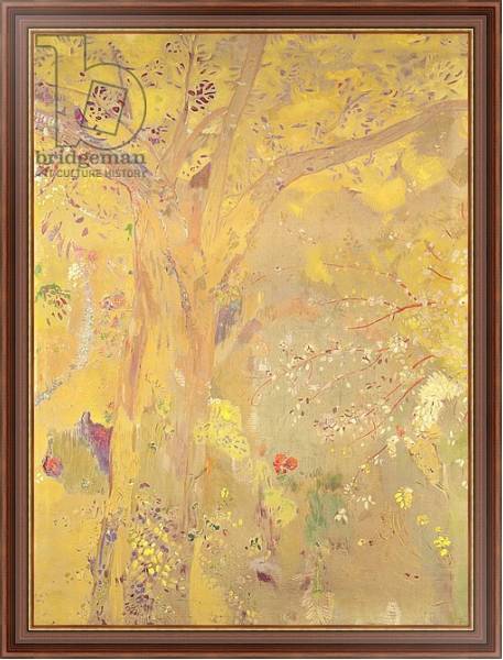 Постер Yellow Tree, 1900-01 с типом исполнения На холсте в раме в багетной раме 35-M719P-83