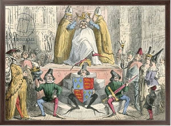 Постер Coronation of Henry the Fourth с типом исполнения На холсте в раме в багетной раме 221-02