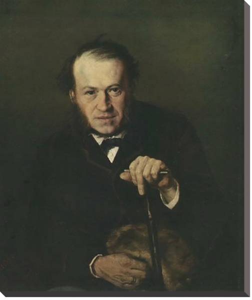 Постер Портрет В.В.Безсонова. 1869 с типом исполнения На холсте без рамы