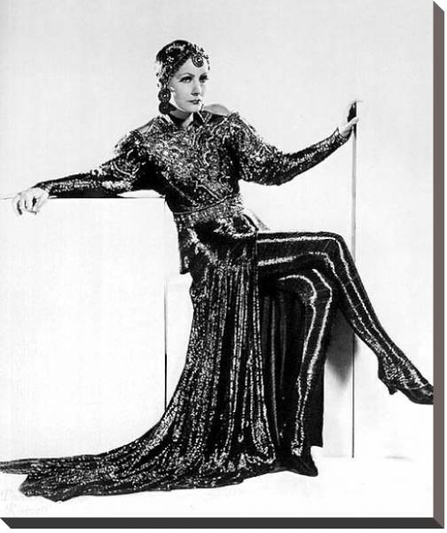 Постер Garbo, Greta (Mata Hari) 4 с типом исполнения На холсте без рамы