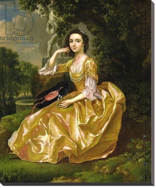 Постер Mrs Mary Chauncey, 1748 с типом исполнения На холсте без рамы