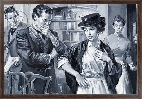 Постер Eliza Doolittle, from George Bernard Shaw's 'Pygmalion' с типом исполнения На холсте в раме в багетной раме 221-02