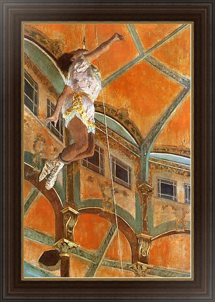 Постер Ла Ла в цирке Фернадо с типом исполнения На холсте в раме в багетной раме 1.023.151