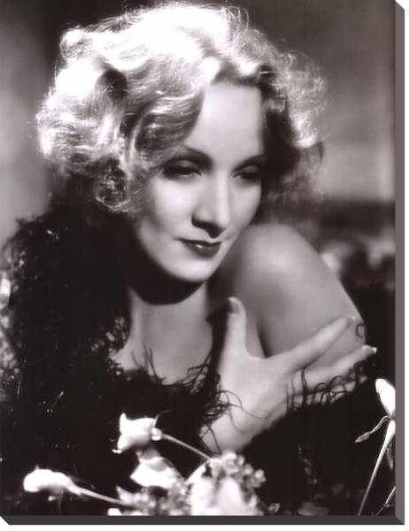 Постер Dietrich, Marlene 20 с типом исполнения На холсте без рамы