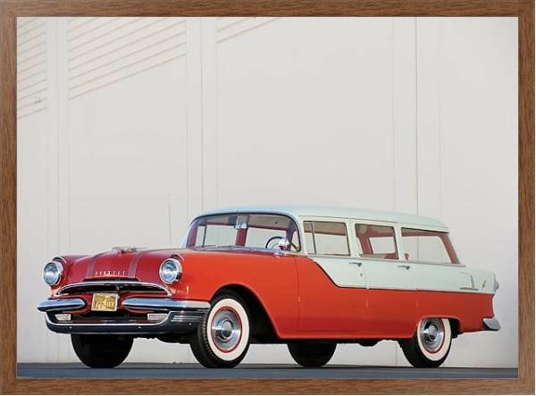 Постер Pontiac Chieftain Station Wagon '1955 с типом исполнения На холсте в раме в багетной раме 1727.4310