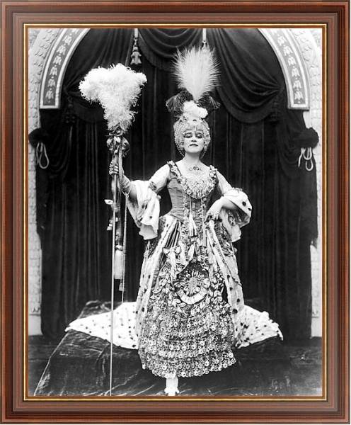 Постер Bara, Theda (Madame Du Barry с типом исполнения На холсте в раме в багетной раме 35-M719P-83