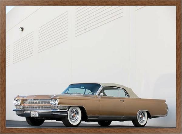 Постер Cadillac Eldorado '1964 с типом исполнения На холсте в раме в багетной раме 1727.4310
