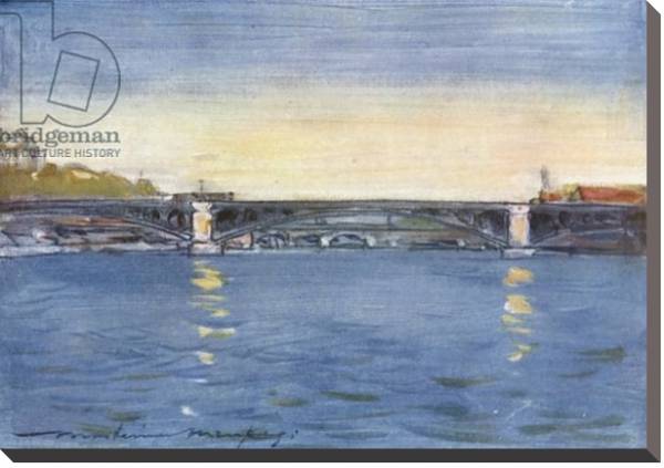 Постер Afternoon on the Seine с типом исполнения На холсте без рамы