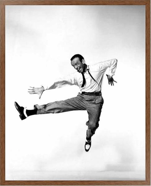 Постер Astaire, Fred 8 с типом исполнения На холсте в раме в багетной раме 1727.4310