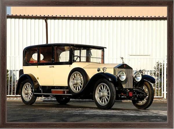 Постер Rolls-Royce Phantom 40 50 Limousine by Maythorne & Sons (I) '1926 с типом исполнения На холсте в раме в багетной раме 221-02