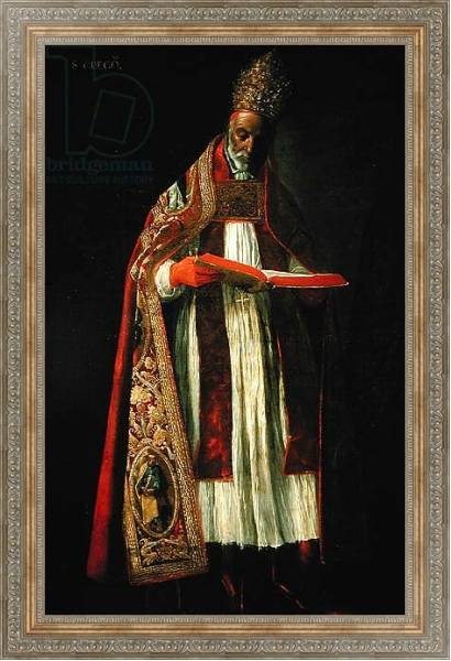 Постер St. Gregory the Great 2 с типом исполнения На холсте в раме в багетной раме 484.M48.310