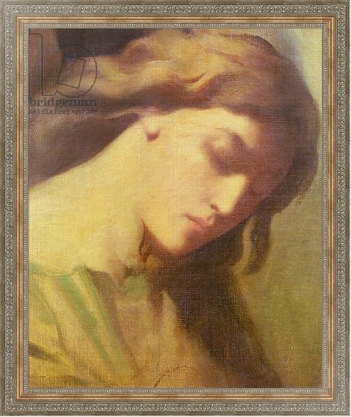 Постер An Angel, study for the Mount of Olives, 1840 с типом исполнения На холсте в раме в багетной раме 484.M48.310