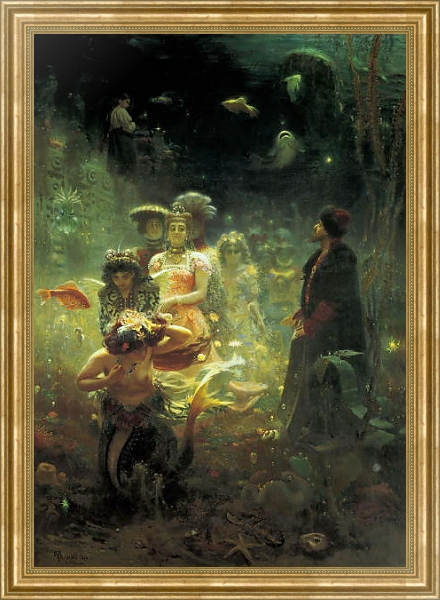 Постер Садко. 1876 с типом исполнения На холсте в раме в багетной раме NA033.1.051