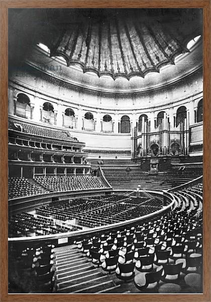 Постер The Royal Albert Hall, London, c.1880's 2 с типом исполнения На холсте в раме в багетной раме 1727.4310