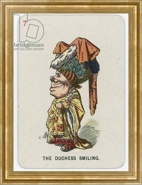 Постер The Duchess Smiling с типом исполнения На холсте в раме в багетной раме NA033.1.051