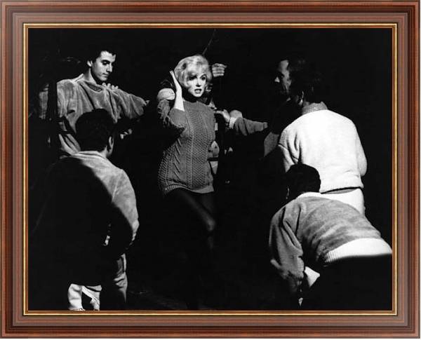 Постер Monroe, Marilyn 139 с типом исполнения На холсте в раме в багетной раме 35-M719P-83