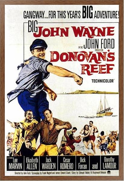 Постер Poster - Don't Make Waves с типом исполнения На холсте в раме в багетной раме 1727.4310