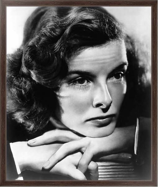 Постер Hepburn, Katharine с типом исполнения На холсте в раме в багетной раме 221-02
