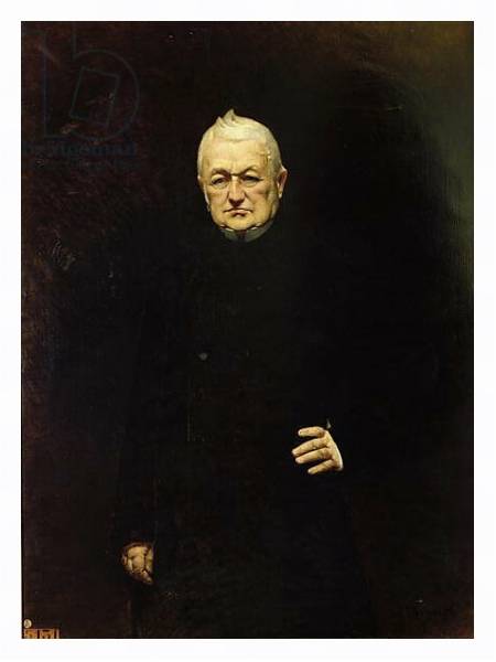 Постер Louis Adolphe Thiers, 1877 с типом исполнения На холсте в раме в багетной раме 221-03