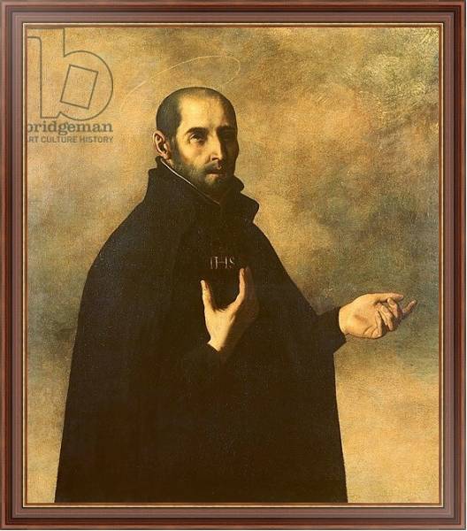 Постер St.Ignatius Loyola с типом исполнения На холсте в раме в багетной раме 35-M719P-83