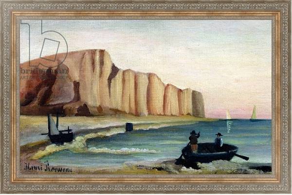 Постер Cliffs, c.1897 с типом исполнения На холсте в раме в багетной раме 484.M48.310