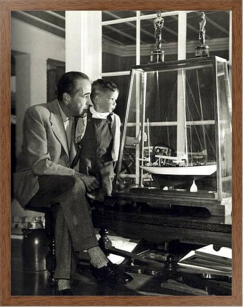 Постер Bogart, Humphrey 9 с типом исполнения На холсте в раме в багетной раме 1727.4310