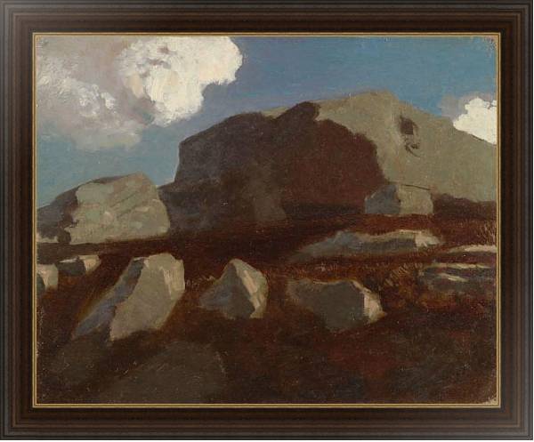 Постер Landscape at Daybreak с типом исполнения На холсте в раме в багетной раме 1.023.151