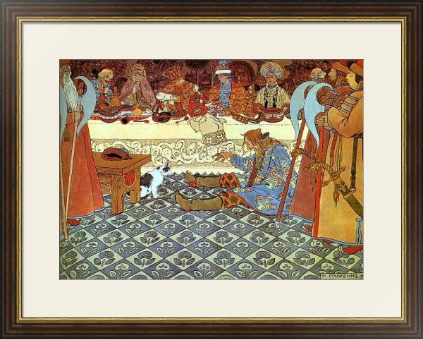 Постер Царь Салтан-пир с типом исполнения Под стеклом в багетной раме 1.023.036
