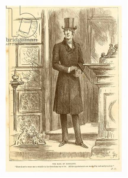 Постер The Earl of Rackland с типом исполнения На холсте в раме в багетной раме 221-03