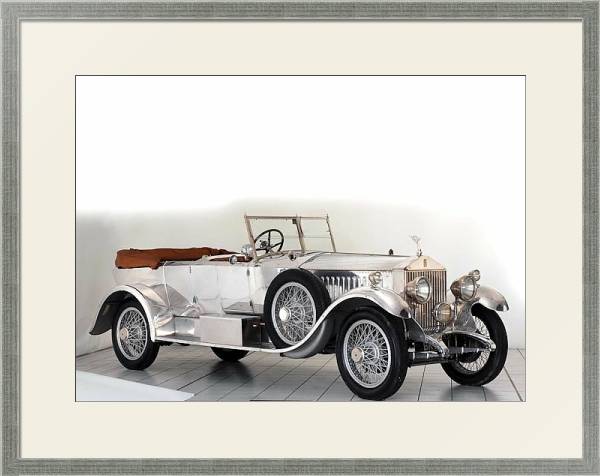 Постер Rolls-Royce Phantom 40 50 Open Tourer (I) '1926 с типом исполнения Под стеклом в багетной раме 1727.2510