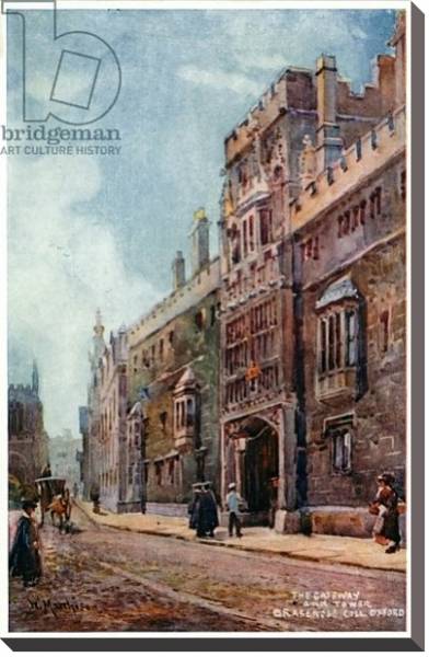 Постер Brasenose College с типом исполнения На холсте без рамы