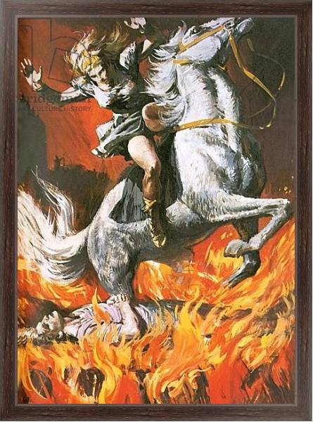 Постер Sigurd с типом исполнения На холсте в раме в багетной раме 221-02
